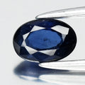 0.60ct 6x4mm Oval Blue Sapphire - Ceylon Gemstone