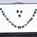 20pcs Lot 32.16ct t.w VS-IF Oval Green Sapphire ThailandGemstone
