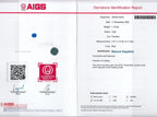 Laboratory report for AIGS CERTIFICATE Incl.* 1.18ct VS Oval Natural Blue Sapphire Gemstone, Heated