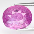 GLC Big! 8.28ct Oval Pink Sapphire - Unheated, Africa Gemstone
