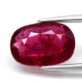 2.01ct 9.5x6.5mm Oval Natural Red Ruby - Unheated, Madagascar Gem — view 1