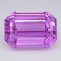 Big 38.61ct VS Octagon Natural Rosewood Glow Pink Kunzite - Lustrous Gem — view 1