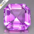 GLC CERTIFIED Rare 70.86ct IF Octagon Natural Royal Pink Kunzite Museum Grade