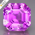 GLC CERTIFIED 47.55ct IF Octagon Natural Pink Kunzite - Luxurious Gemstone