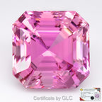 Huge 103.40ct Natural Vivid Rosé Peach Pink Kunzite - (IF) Investment Grade