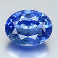 5.33ct VVS Oval Natural Blue Sapphire Ceylon - Heated, Magnificent Gemstone