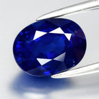 2.32ct VS Oval Natural Midnight Royal Blue Sapphire - Heated, Collector’s Gem