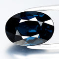 GIT CERTIFIED 2.03ct VS Oval Natural Blue Cobalt &amp; Iron Spinel - Tanzania Gem — view 1