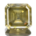 2.47ct Emerald Cut Natural Untreated Fancy Greenish Yellow Diamond SI2