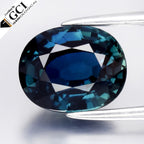 GCI CERTIFIED 3.01ct VVS Oval Natural Blue Sapphire - Unheated, Madagascar Gem