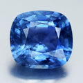 4.63ct 10.1x9.4mm Cushion Natural Blue Sapphire - Unheated, Sparkle Burma Gem