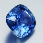 4.63ct 10.1x9.4mm Cushion Natural Blue Sapphire - Unheated, Sparkle Burma Gem — view 2