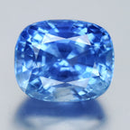 3.75ct VS Cushion Natural Pastel Cornflower Blue Sapphire - Unheated, Burma