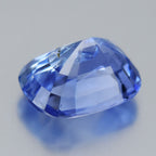 3.43ct 9.7x7.6mm Cushion Natural Bright Sky Blue Sapphire - Unheated, Burma — view 3