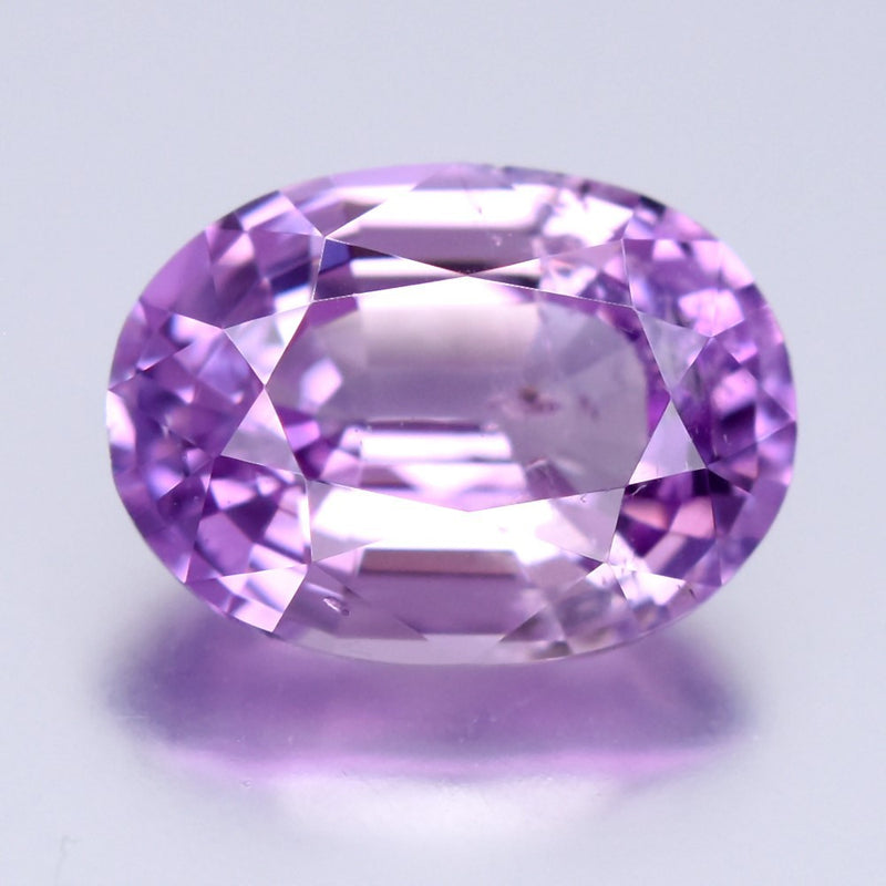 2.38ct VS Oval Natural Orchid Lilac Purple Sapphire - Unheated, Burma Gemstone
