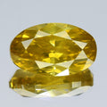 2.00ct 9.74x5.96mm Oval Natural Treated Fancy Yellow Diamond SI1 Africa