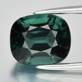 2.32ct 8.5x7mm IF Cushion Natural Green Tourmaline - Unheated, Mozambique Gem