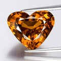 Twinkling! 10.20ct 15x12.5mm VVS Heart Natural Yellow Sapphire - Thailand