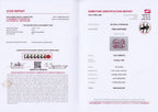 Laboratory report for GFCO CERTIFIED 1.62ct VS Natural Pastel Pink Sapphire - Heated, Madagascar Gem