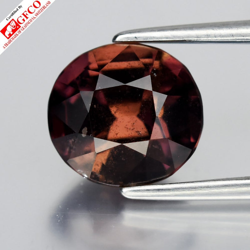 GFCO CERTIFIED Unheated 3.07ct Oval Natural Padparadscha Sapphire - Madagascar