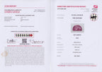 Laboratory report for GFCO CERTIFIED 0.97ct VS Semi Cercle Natural Pink Sapphire - Heated, Sri Lanka
