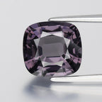 3.86ct 9.5x9mm IF Cushion Natural Purple Spinel - Elegant, Burma Gemstone — view 1