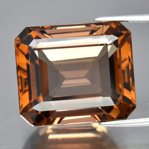 Big! 17.06ct 15.2x13mm VS Octagon Natural Greenish Yellow Tourmaline, Dazzling — view 1