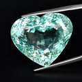 GLC Certified Huge Rare! 47.43ct VS Heart Natural Greenish Blue Aquamarine