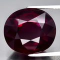 Big! 14.22ct 15.7x14mm VVS Oval Natural Reddish Purple Rhodolite Garnet — view 1
