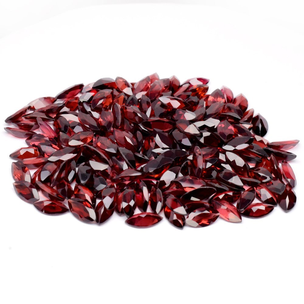 260pcs Lot 292.68ct VS-VVS Marquise Natural Red Pink Purple Rhodolite Garnet — view 1