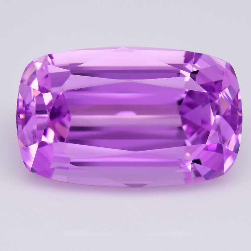 28.59ct VVS Cushion Natural Vintage Carnation Pink Kunzite - Attractive Gem