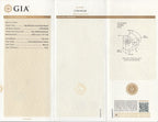 Laboratory report for GIA Report 1.38ct Pear Natural Untreated Fancy Deep Brown Yellow Diamond SI2