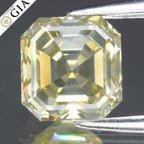 GIA Report 1.51ct Natural Untreated Fancy Greenish Yellow Brown Diamond I1
