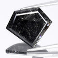 7.58ct Superman Cut Natural Untreated Fancy Salt & Pepper Diamond Opaque (AAA)