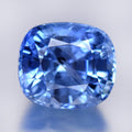 3.55ct 8.7x7.6mm Cushion Natural Blue Sapphire - Unheated, Burma Gemstone