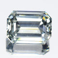 1.05ct 6.7x4.97mm Emerald Cut Natural Treated Fancy Green Diamond VVS1