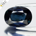 GLC CERTIFIED 1.88ct VS Oval Natural Blue Sapphire - Heated, Africa Gemstone — view 1