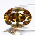 2.05ct Oval Natural Untreated Fancy Deep Reddish Orange Diamond VS1