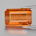 2.68ct 9x6mm Octagon Natural Orange Spessartite Garnet - Nigeria Gemstone