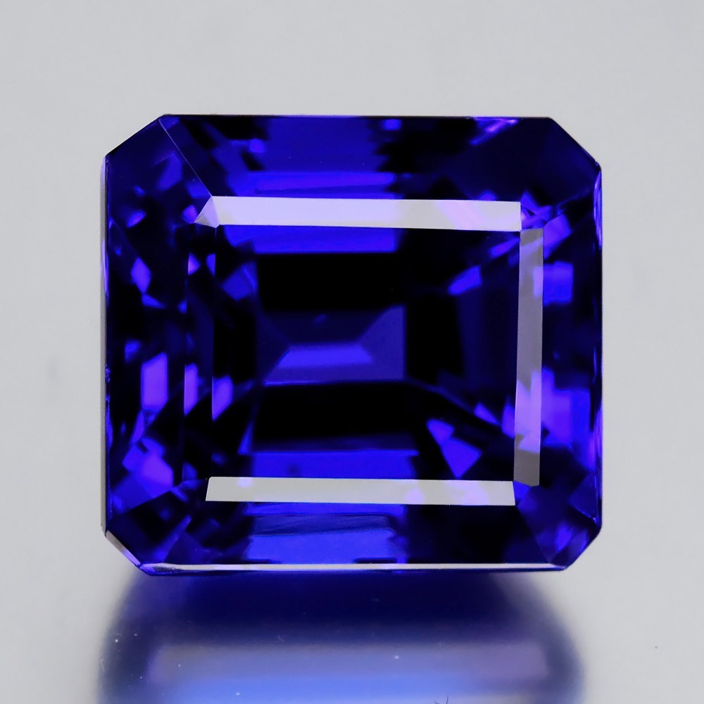 19.74ct VVS Octagon Natural Royal Violet Blue Tanzanite - Exquisite, Tanzania