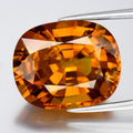 14.16ct IF Cushion Natural Golden Yellow Sapphire - Premium Quality, Thailand