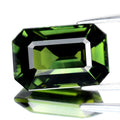 7.70ct 13.3x8.8mm IF Octagon Natural Green Sapphire - Elite Clarity, Thailand