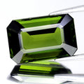 IF Clean! 6.71ct 13x8.5mm Octagon Natural Green Sapphire - Thailand Gemstone