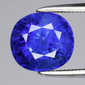 3.31ct 8x7.5mm VS Cushion Natural Blue Sapphire - Heated, Ceylon Gemstone