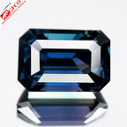 GFCO CERTIFIED 4.47ct VVS Natural Greenish Blue Sapphire - Unheated, Gemstone