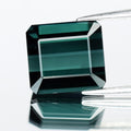 Elite! 6.23ct IF Octagon Natural Bluish Green Tourmaline - Unheated, Africa — view 1