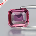 GFCO CERTIFIED Unheated 1.27ct VS Natural Orangy Pink Padparadscha Sapphire — view 1