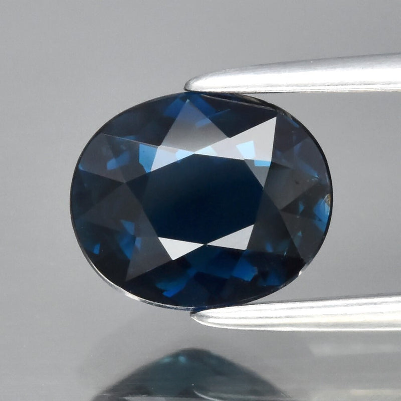 CERTIFIED* 1.00ct VVS Oval Natural Unheated Greenish Blue Indicolite Tourmaline