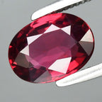 GCI CERTIFICATE Incl.* 1.02ct VVS Oval Natural Pink-Red Spinel Gemstone, Myanmar