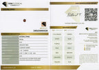 Laboratory report for GCI CERTIFICATE Incl.*1.10ct Cushion Natural Orangy Red Spinel Gemstone, Myanmar